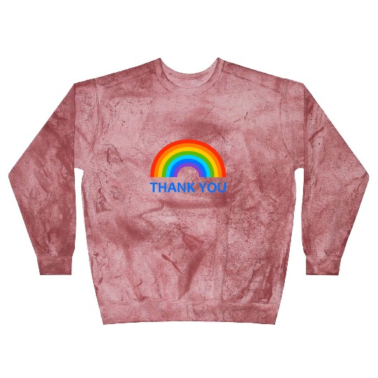 NHS thank you rainbow Blast Sweatshirts