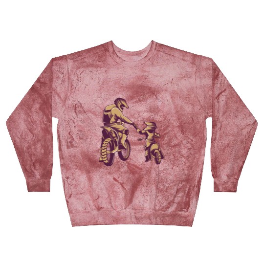 Title: Motocross Dirt Bike Fathers Day Blast Sweatshirts