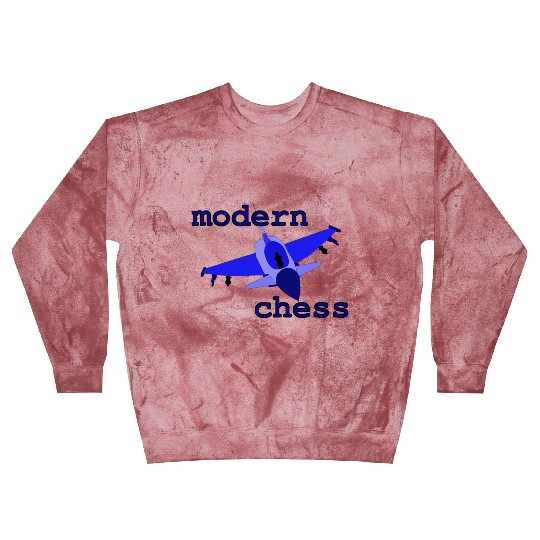 modern chess in royal blue Blast Sweatshirts