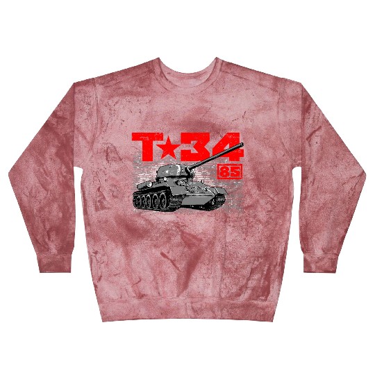 T-34-85 Soviet medium tank Blast Sweatshirts