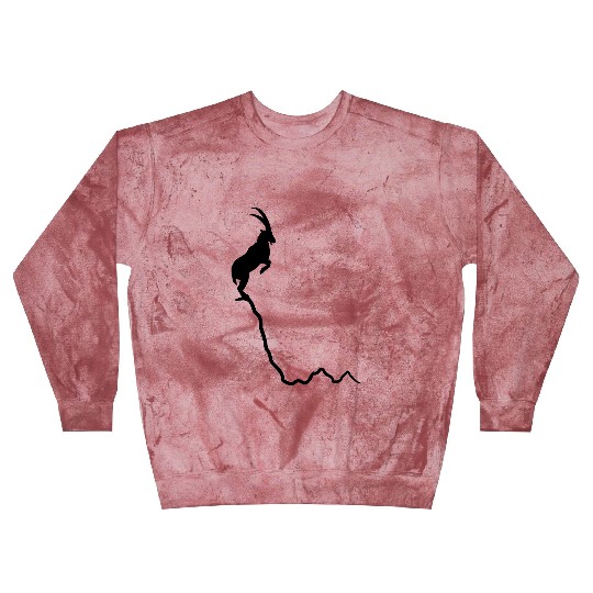 Mountain ibex, mountain goat Blast Sweatshirts