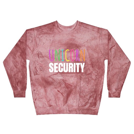 Unicorn Security Birthday Party Blast Sweatshirts