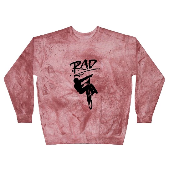 RAD BMX Bike Graffiti 80s Movie Radical Blast Sweatshirts