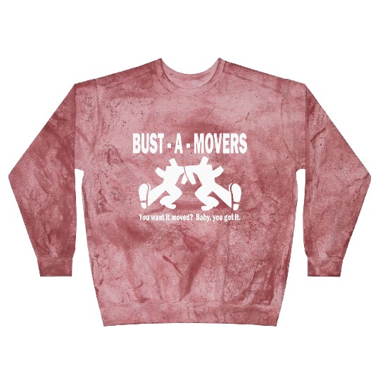 Bust-A-Movers Moving Company Blast Sweatshirts Logo