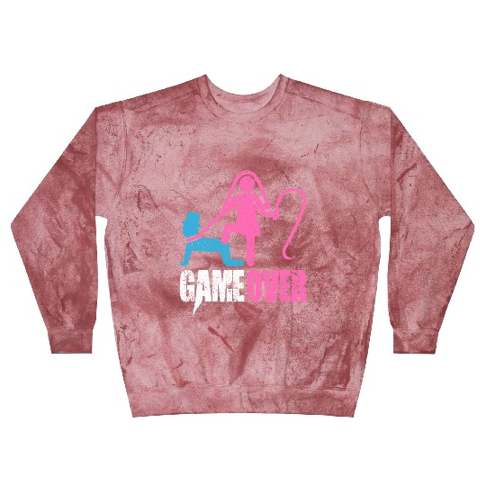 Funny Bride and Groom Meme & Quote Blast Sweatshirts "Game