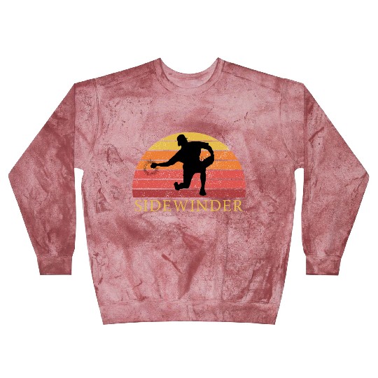 Sidewinder Sidearm Baseball Pitcher Retro Vintage Blast Sweatshirts