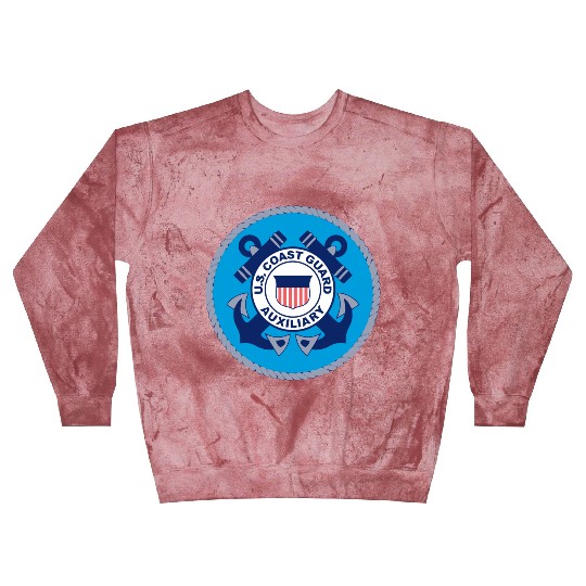 Us Coast Guard Auxiliary Homeland Security Patch Blast Sweatshirts