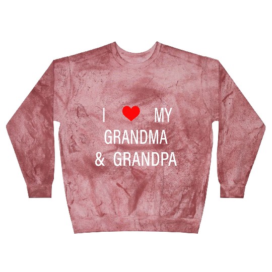 I Love My Grandma and Grandpa Blast Sweatshirts