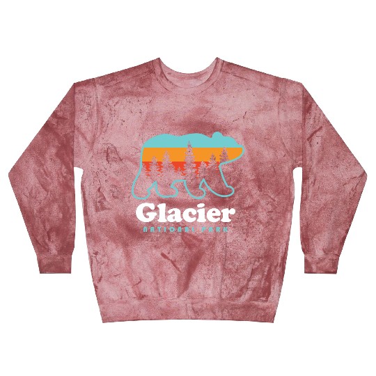 Glacier National Park Blast Sweatshirts