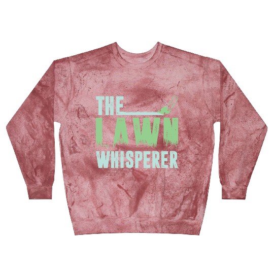 Funny Lawn Mowing The Lawn Whisperer Blast Sweatshirts