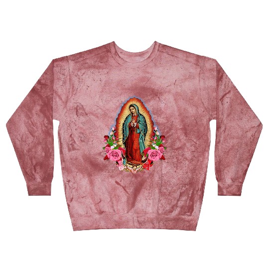 Our Lady Of Guadalupe Saint Virgin Mary birthday c Blast Sweatshirts