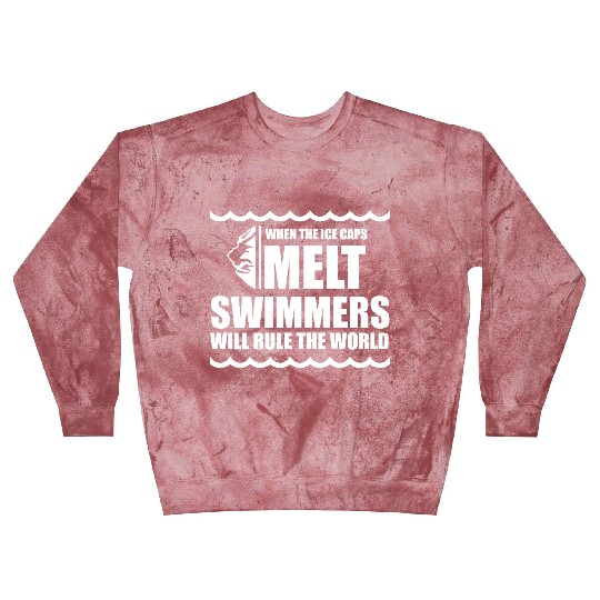Swimmer Outdoor Pool Lifeguard Swimming Swim Blast Sweatshirts
