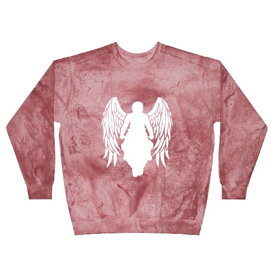 motorcyclist angel wings sportsbike racingbike Blast Sweatshirts