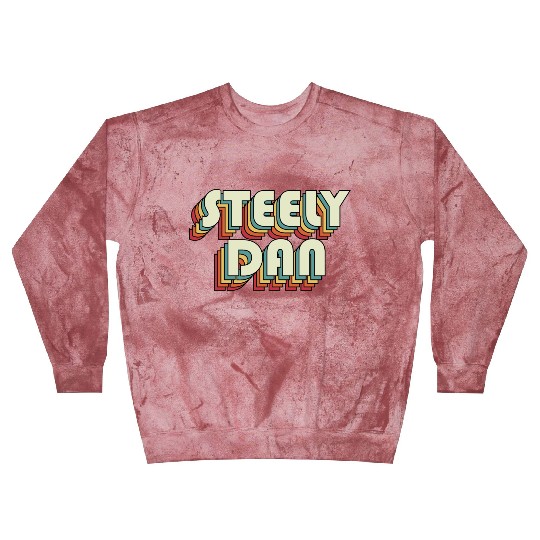 Steely Dan | Unique Retro Faded-Style Typography Blast Sweatshirts