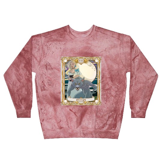 Strength Tarot Card, Major Arcana Anime Vampire Blast Sweatshirts