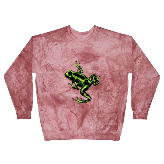 Green poison dart frog Blast Sweatshirts