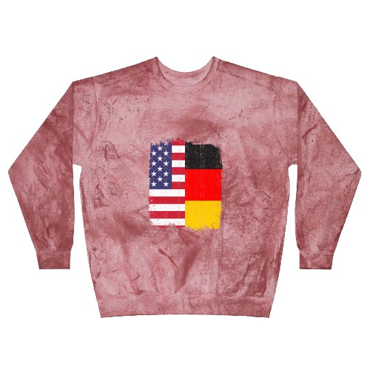 German American US Flag Germany Blast Sweatshirts