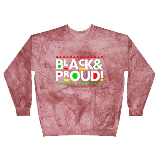 Black and Proud Blast Sweatshirts
