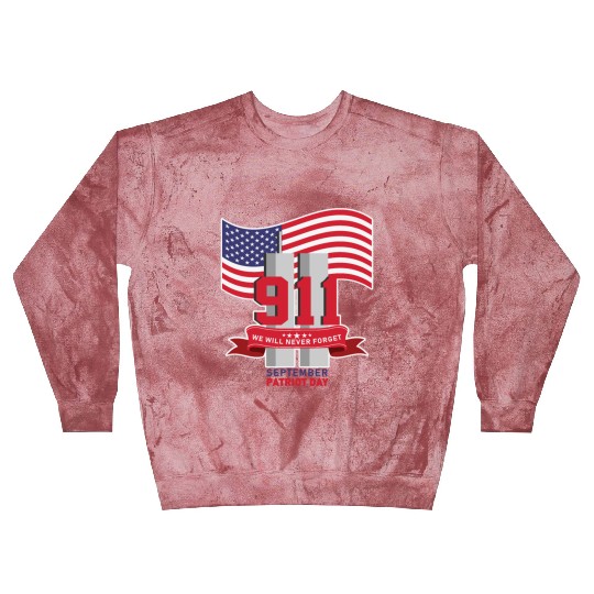 Patriot Day Never Forget 911 Anniversary Blast Sweatshirts