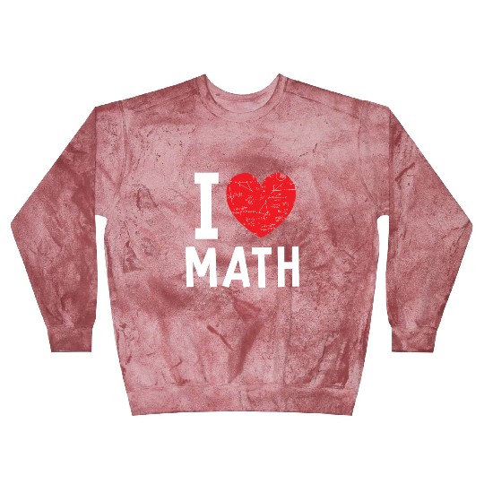 I Love Math Heart Math Blast Sweatshirts
