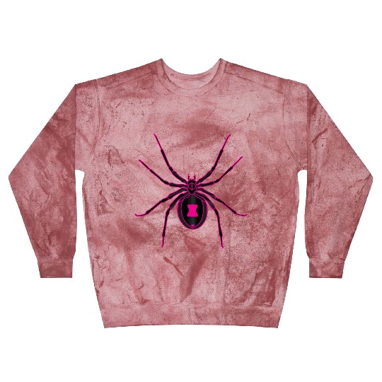 Black Widow Pink Design Blast Sweatshirts