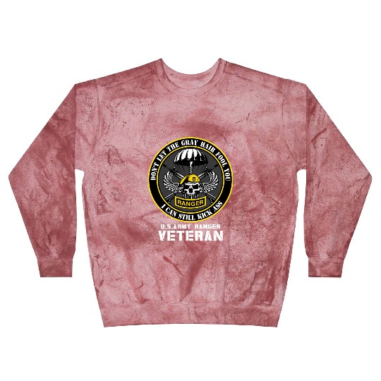 US Army Ranger Army Dad Military Veterans Day Blast Sweatshirts
