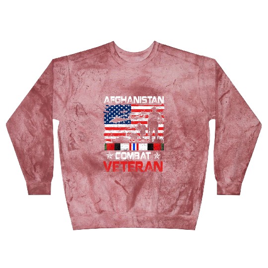 Afghanistan Combat Veteran US Veteran Military Blast Sweatshirts