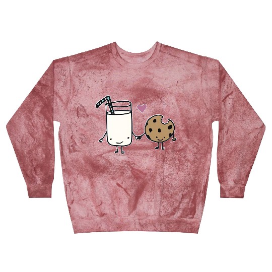 I Love You Milk & Cookie, Cookie & Milk Blast Sweatshirts