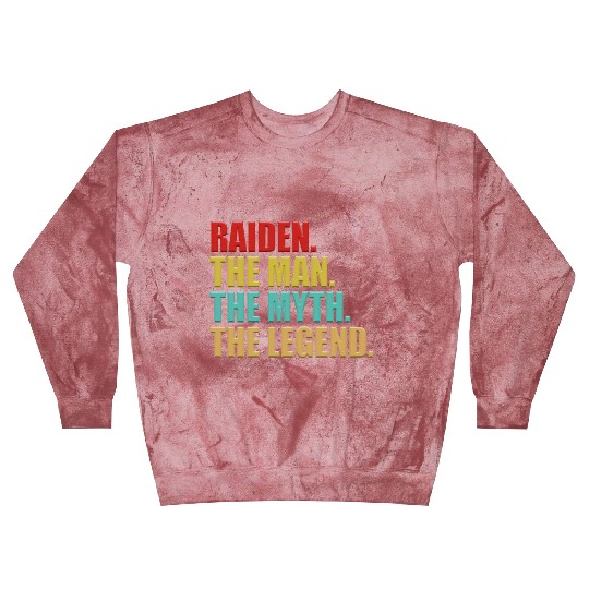 Mens Raiden The Man The Myth The Legend Blast Sweatshirts