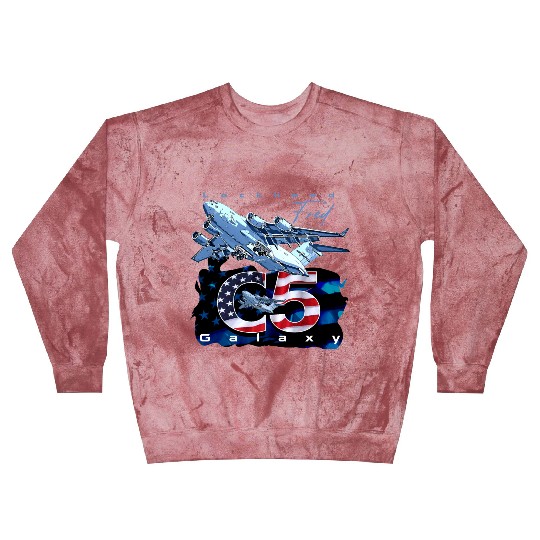 C5 Galaxy Us Air Force Aircraft Blast Sweatshirts