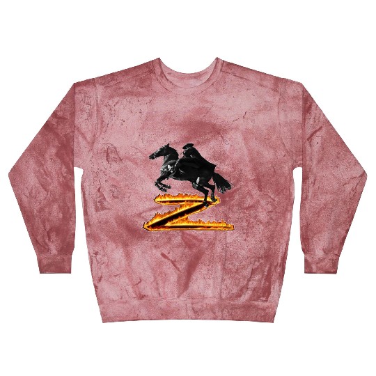 Vintage 1998 Zorro Movie, The Zorro Fan Art Blast Sweatshirts