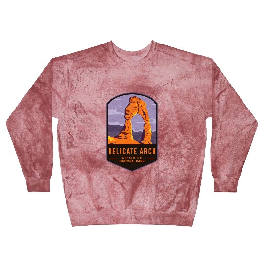 Delicate Arch Arches National Park Blast Sweatshirts