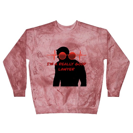 Daredevil heart beat no way home body shadow Blast Sweatshirts