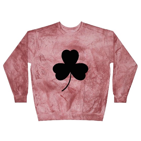 Black Shamrock Blast Sweatshirts