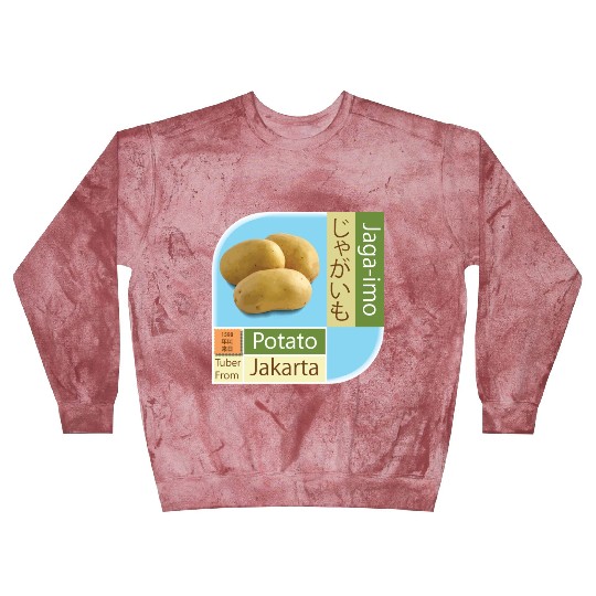 Potato Jagaimo (じゃがいも) Tuber from Jakarta Tiles Blast Sweatshirts