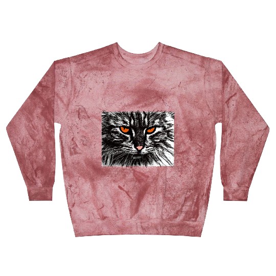 funny cat face Blast Sweatshirts