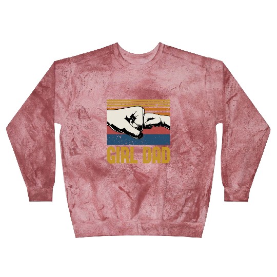 Girl Dad | Father's Day Gift | Dad Gift Blast Sweatshirts