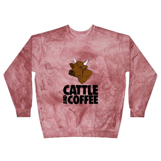 Cattle And Coffee Blast Sweatshirts