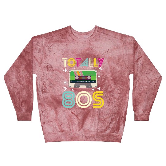 Totally 80s Retro Music Cassette Tape Blast Sweatshirts