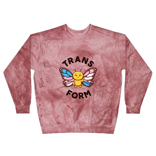 Transgender Monarch Butterfly Trans Form Kawaii Blast Sweatshirts