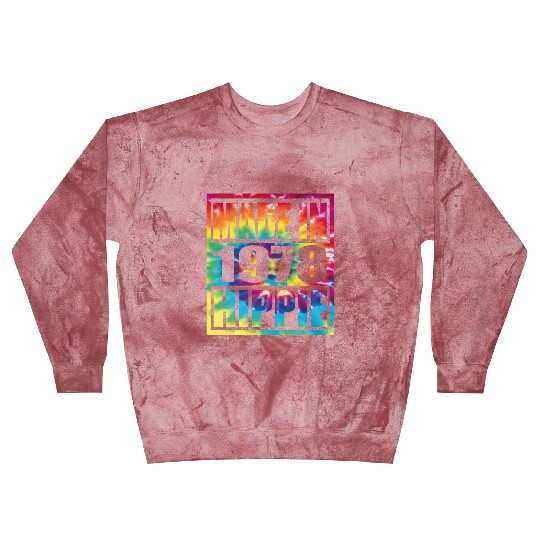 Hippie Birthday 1978 Blast Sweatshirts