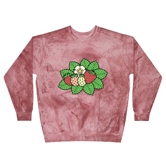 Strawberry Icon Blast Sweatshirts
