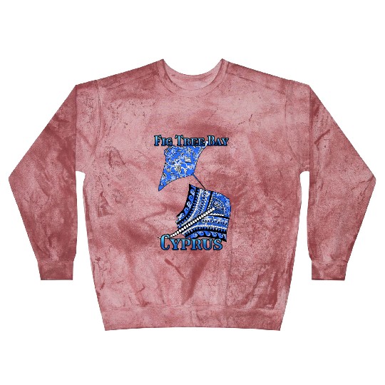 Fig Tree Bay Vacation Tribal Stingrays Blast Sweatshirts