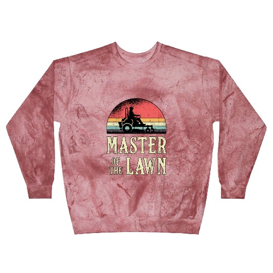 Lawn Mower Master Of The Lawn Garden Lawn Mowing Blast Sweatshirts