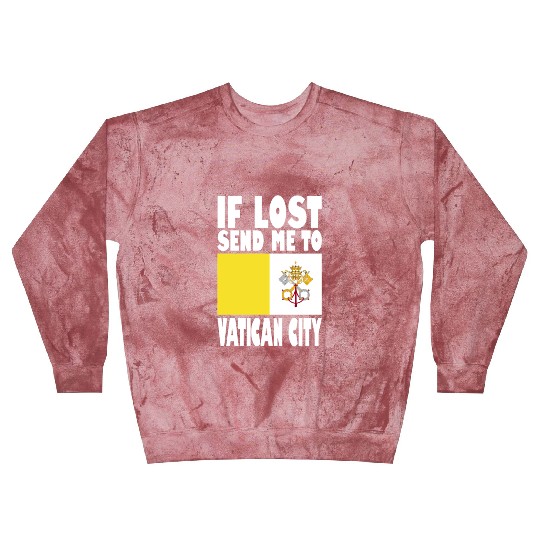 Vatican City Flag Saying Blast Sweatshirts