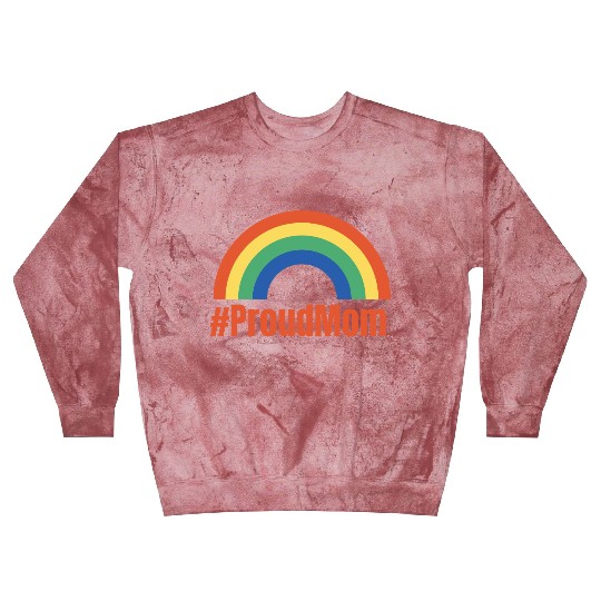 Rainbow ProudMom Design Blast Sweatshirts