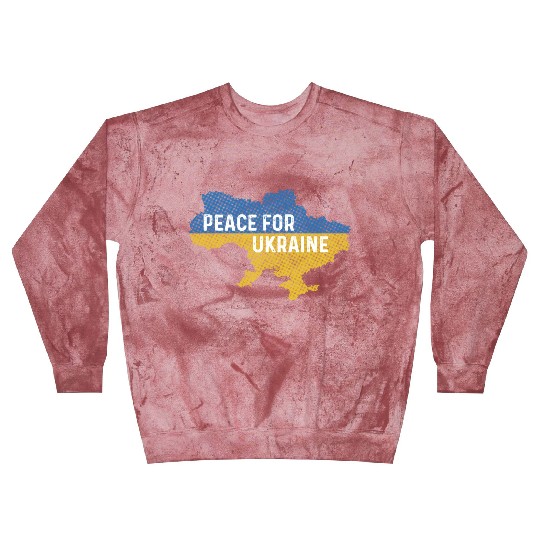 Peace for Ukraine Peacemaker Gift Blast Sweatshirts