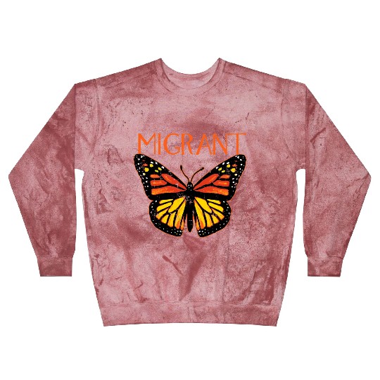 Monarch Butterfly Migration Funny Butterfly Lover Blast Sweatshirts
