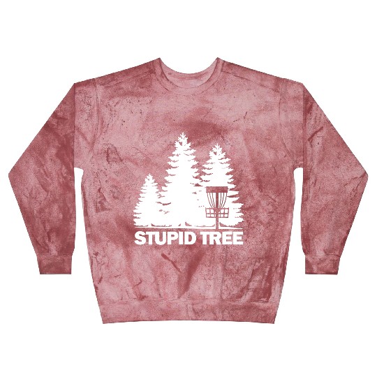 Stupid Tree Disc Golf Fun Frisbee Golf Frolf Blast Sweatshirts