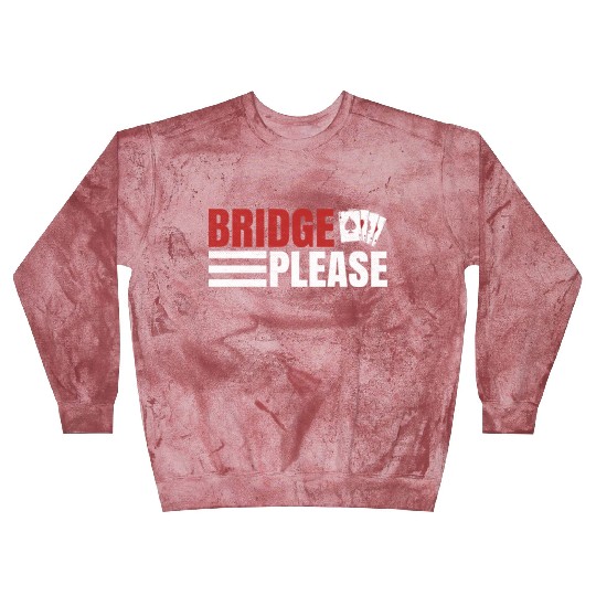 Bridge please Design for a Bridge Nerd Blast Sweatshirts